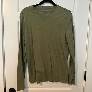 EUC Army Green Banana Republic Long Sleeve Shirt